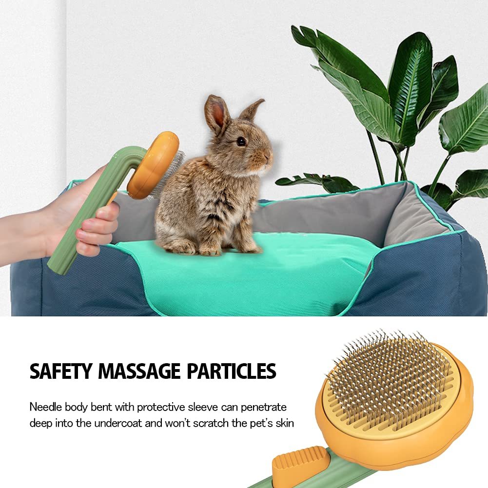 Pumpkin Type Cat And Dog Needle Comb