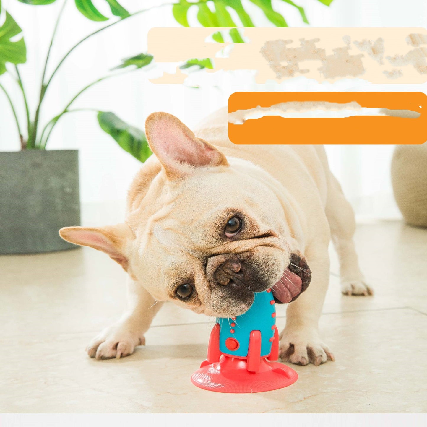 Bite-Resistant Leaking Food Rocket Toy