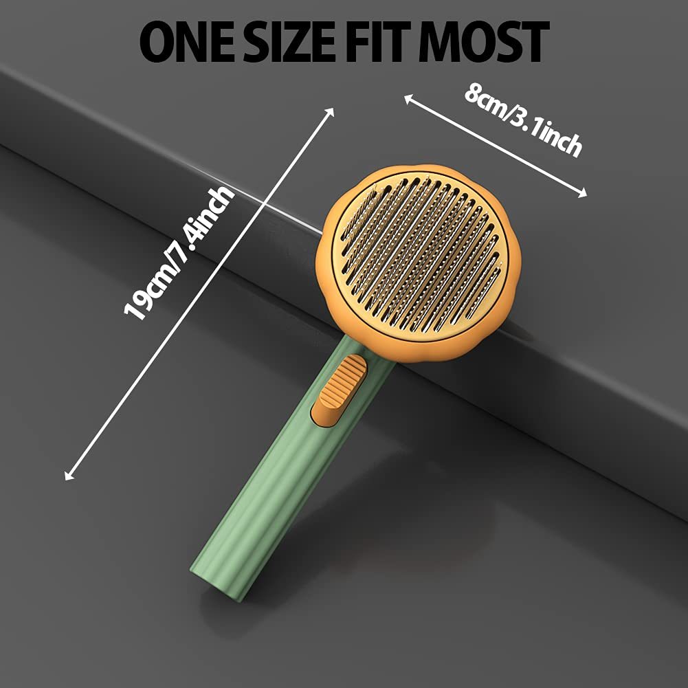 Pumpkin Type Cat And Dog Needle Comb