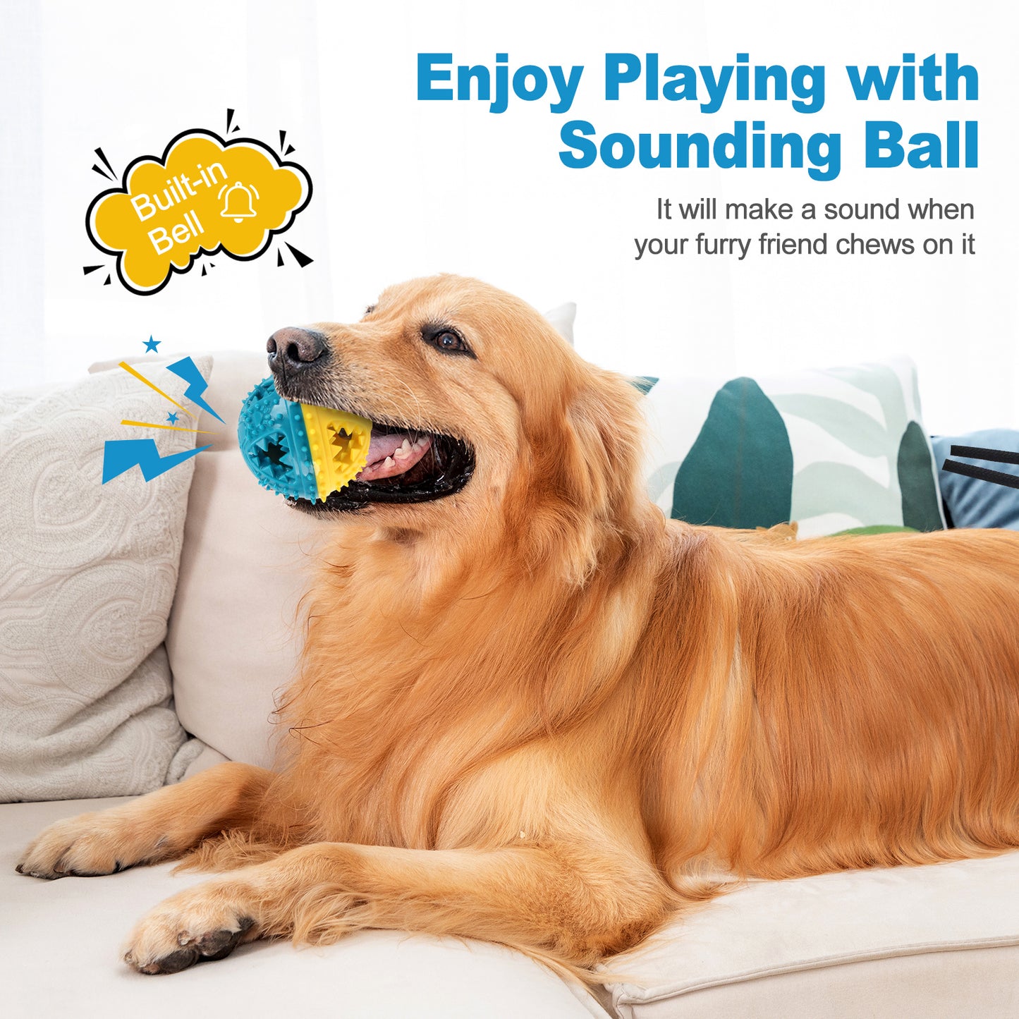 Grinding Teeth Sound Ball Toy