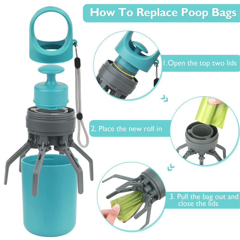 Portable Pooper Scooper Bag Dispenser