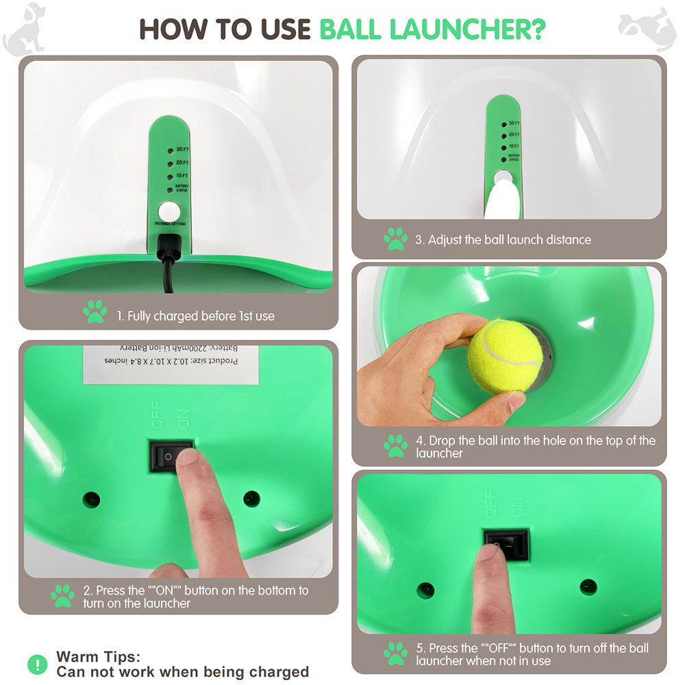 Automatic Throwing Tennis Launcher Machine